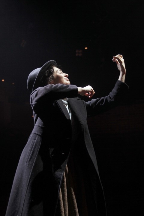 Zelina Rebeiro in Fiddler on the Roof. Photograph by Stephen Vaughan.