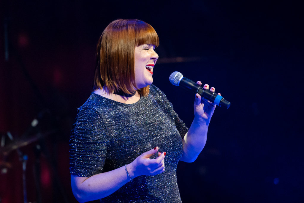 Gillian Hardie in The Everyman Christmas Cabaret Photo by Brian Roberts