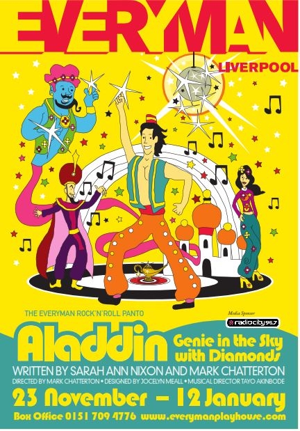 The Everyman Rock 'n' Roll panto (2007) Aladdin