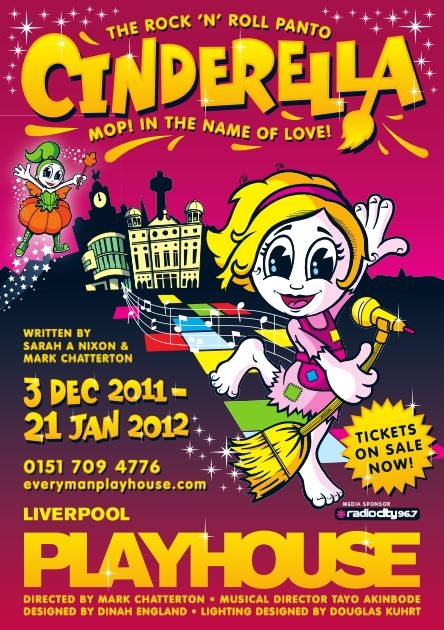 The Rock 'n' Roll panto at the Playhouse  (2011) Cinderella