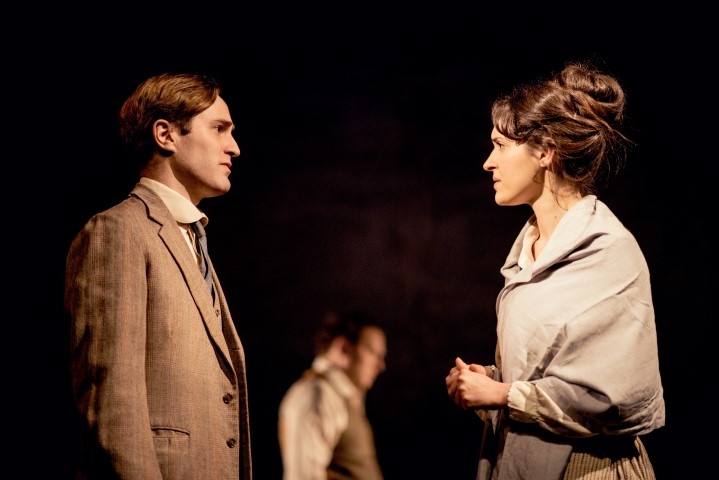 Edward Killingback (Ronny) and Phoebe Pryce (Adela) in A Passage to India. Photographs by Idil Sukan