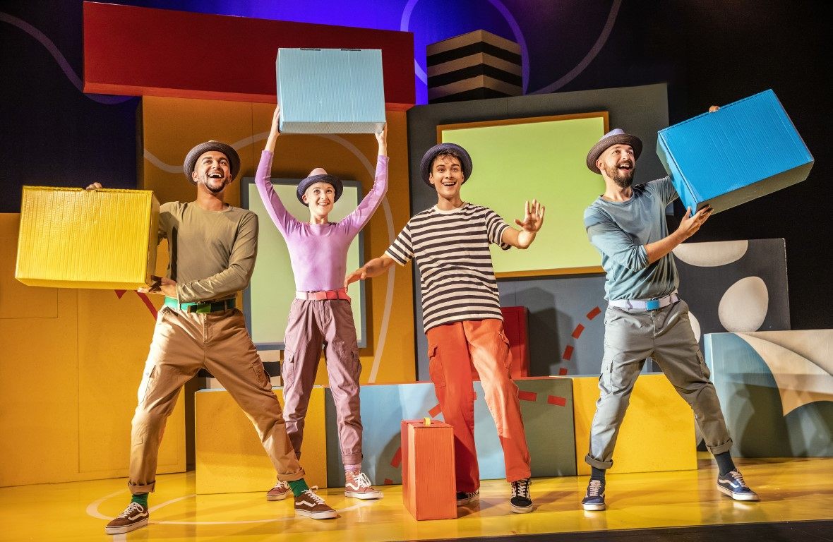 Ashton Owen, Charlie Daniells,Gil Sidaway, Ben Murrell in There's a Monster In Your Show