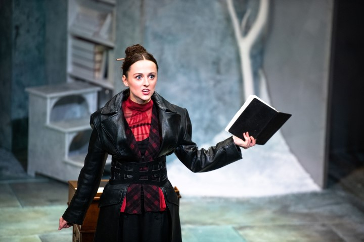 Eilidh Loan as Mary Shelley in Frankenstein. Photo by Tommy Ga-Ken Wan
