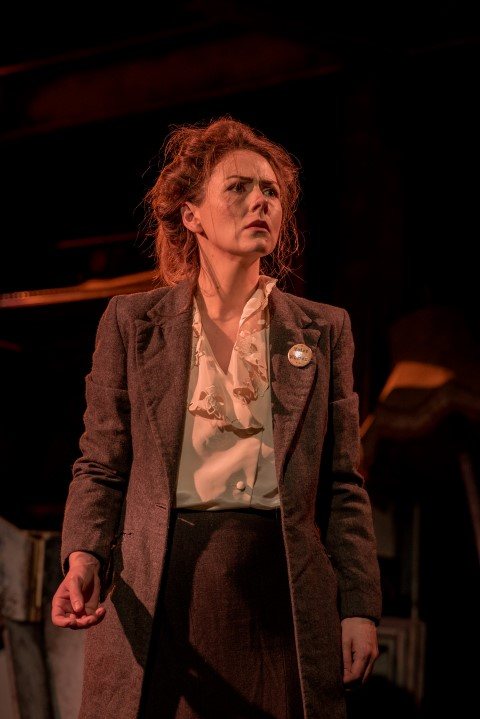 Elinor Lawless as Hanna in To Have To Shoot Irishmen. Photograph by Mike Massaro.