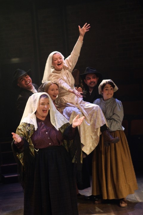 The Everyman Company in Fiddler on the Roof. Photograph by Stephen Vaughan.