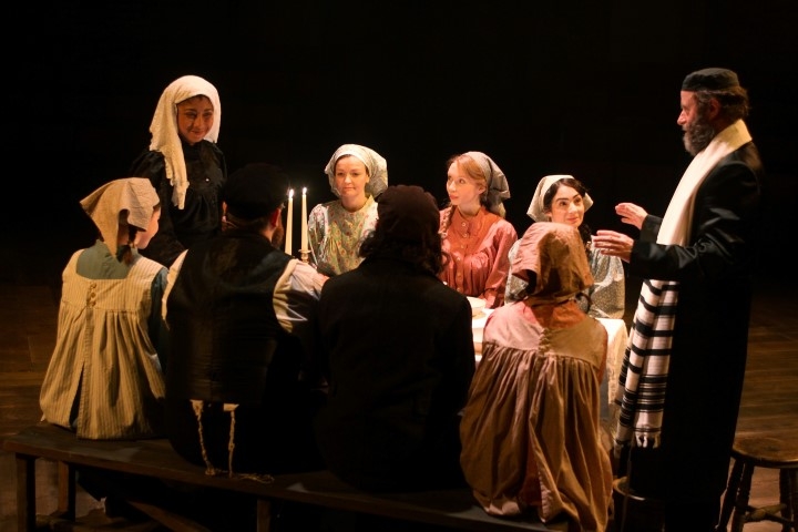 The Everyman Company in Fiddler on the Roof. Photograph by Stephen Vaughan.