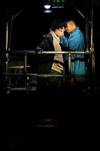 George Caple & Elliott Kingsley in Romeo & Juliet, photo by Gary Calton