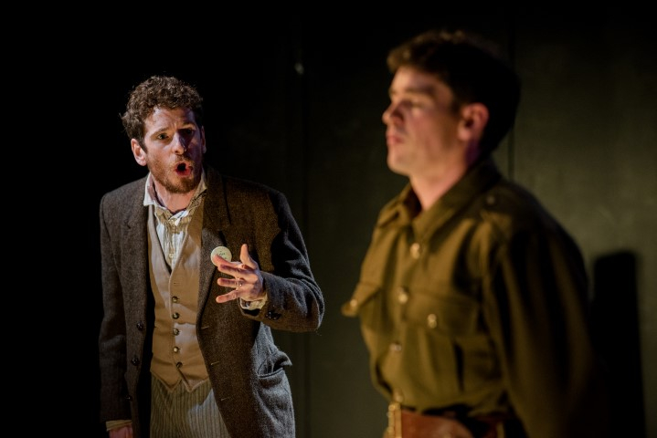 Gerard Kearns as Frank and Robbie O'Neill as William in To Have To Shoot Irishmen. Photograph by Mike Massaro.