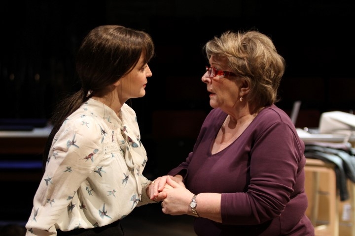 Laura Dos Santos & Pauline Daniels in The Sum, photograph by Stephen Vaughan