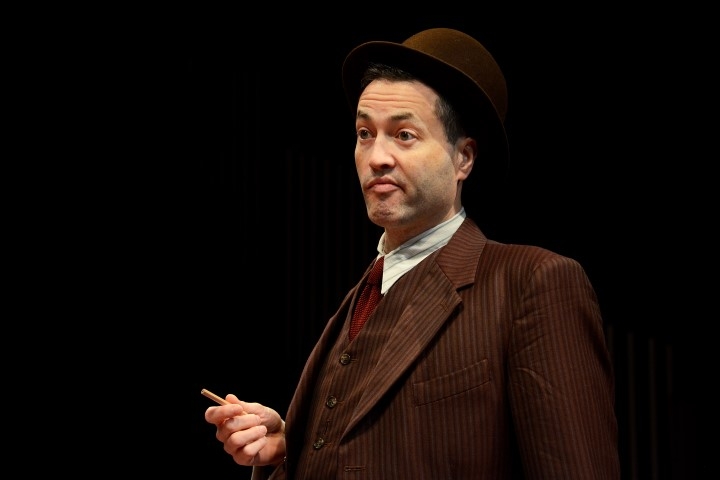 Matt Booth as Ruddle in For Love or Money. Photograph by Nobby Clark.