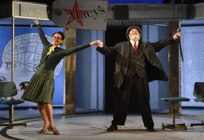 Nicole Deon & Tim Parker, Miracle on 34th Street, Liverpool Playhouse. Photograph by Robert Day