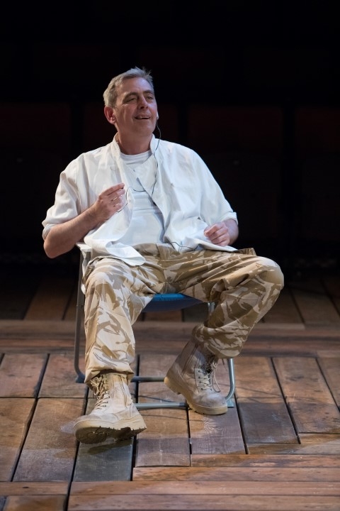 Paul Duckworth in Othello. Photograph by Jonathan Keenan.