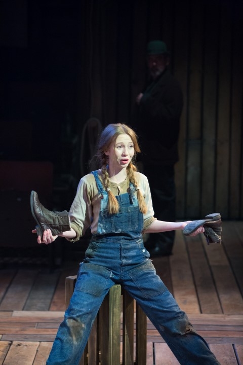 Emily Hughes as Jennifer Rumson in Paint Your Wagon. Photograph by Jonathan Keenan.