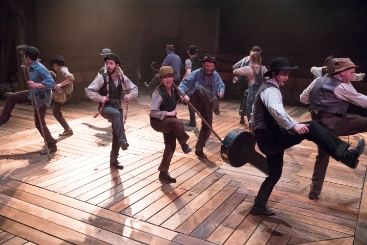 The Everyman Company in Paint Your Wagon. Photograph by Jonathan Keenan.