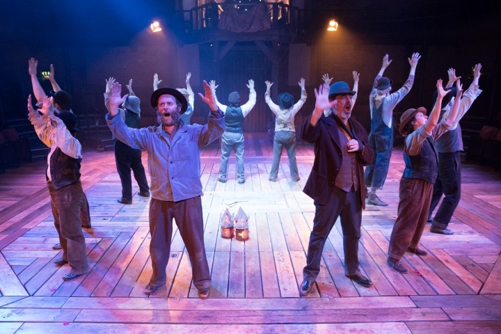 The Everyman Company in Paint Your Wagon. Photograph by Jonathan Keenan.
