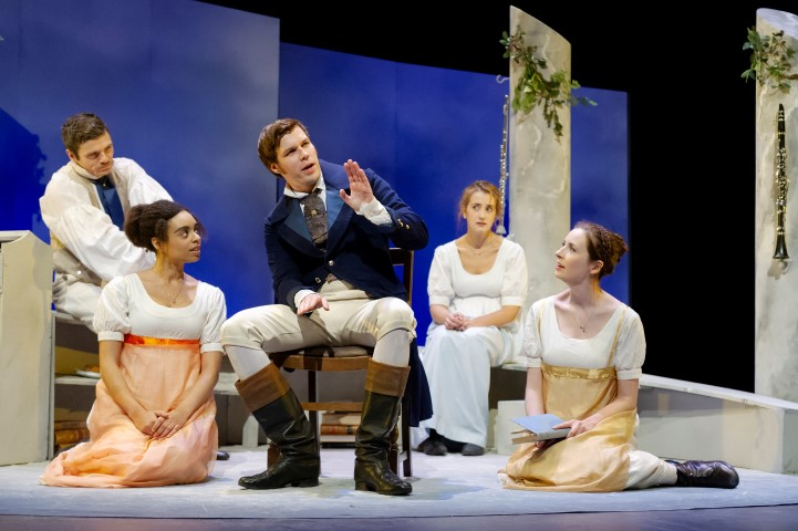 Jason Ryall and The Company of Jane Austen’s Persuasion. Photograph by Robin Savage