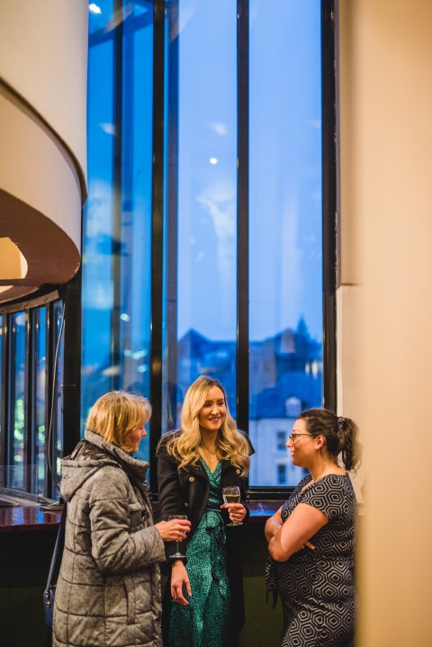 Business Member event at the Playhouse, March 2019. Photograph by Emma Hillier.