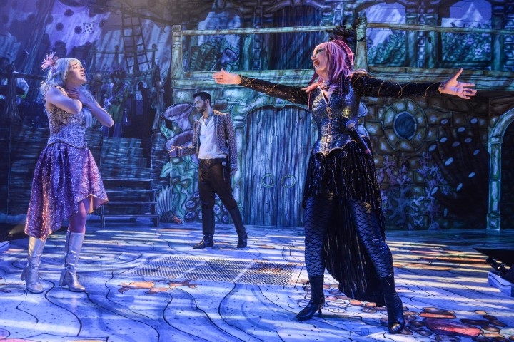 Stephanie Hockley & Lucy Thatcher in The Little Mermaid. Photograph by Robert Day