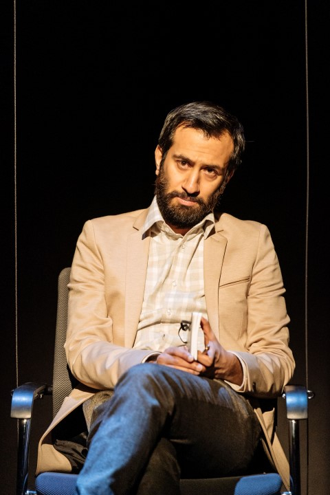 Naeem Hayat in The Girl On The Train. Photograph by Manuel Harlan