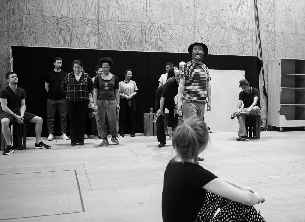 The Everyman Company. Paint Your Wagon in rehearsal. Photograph by Brian Roberts.