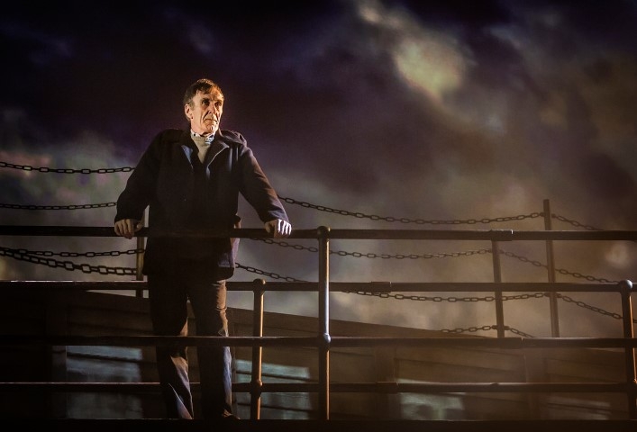 Joe McGann as Jackie White in The Last Ship. Photograph by Pamela Raith.