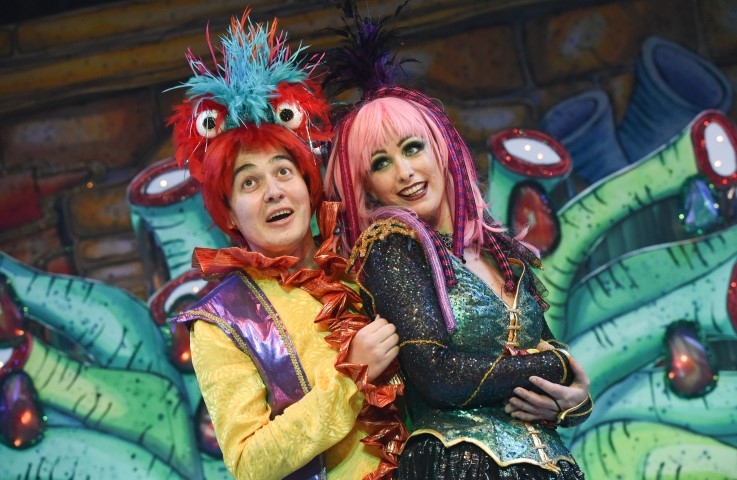 Tom Connor & Lucy Thatcher in The Little Mermaid. Photograph by Robert Day
