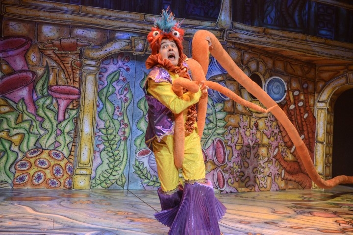 Tom Connor in The Little Mermaid. Photograph by Robert Day