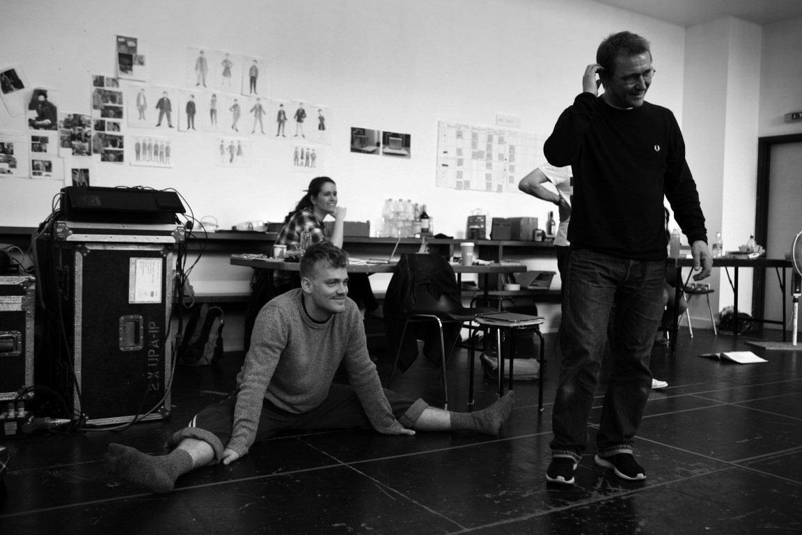 Choreographer Tom Jackson Greaves & Director Nick Bagnall in rehearsal for The Two Gentlemen of Verona © Gary Calton