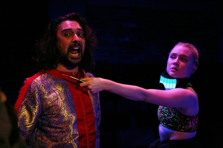Tom Kanji & Alice Corrigan in Romeo & Juliet, photo by Gary Calton 