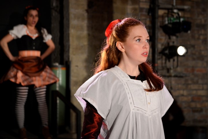 Vanessa Schofield as Louisa Gradgrind in Hard Times. Photograph by Nobby Clark.