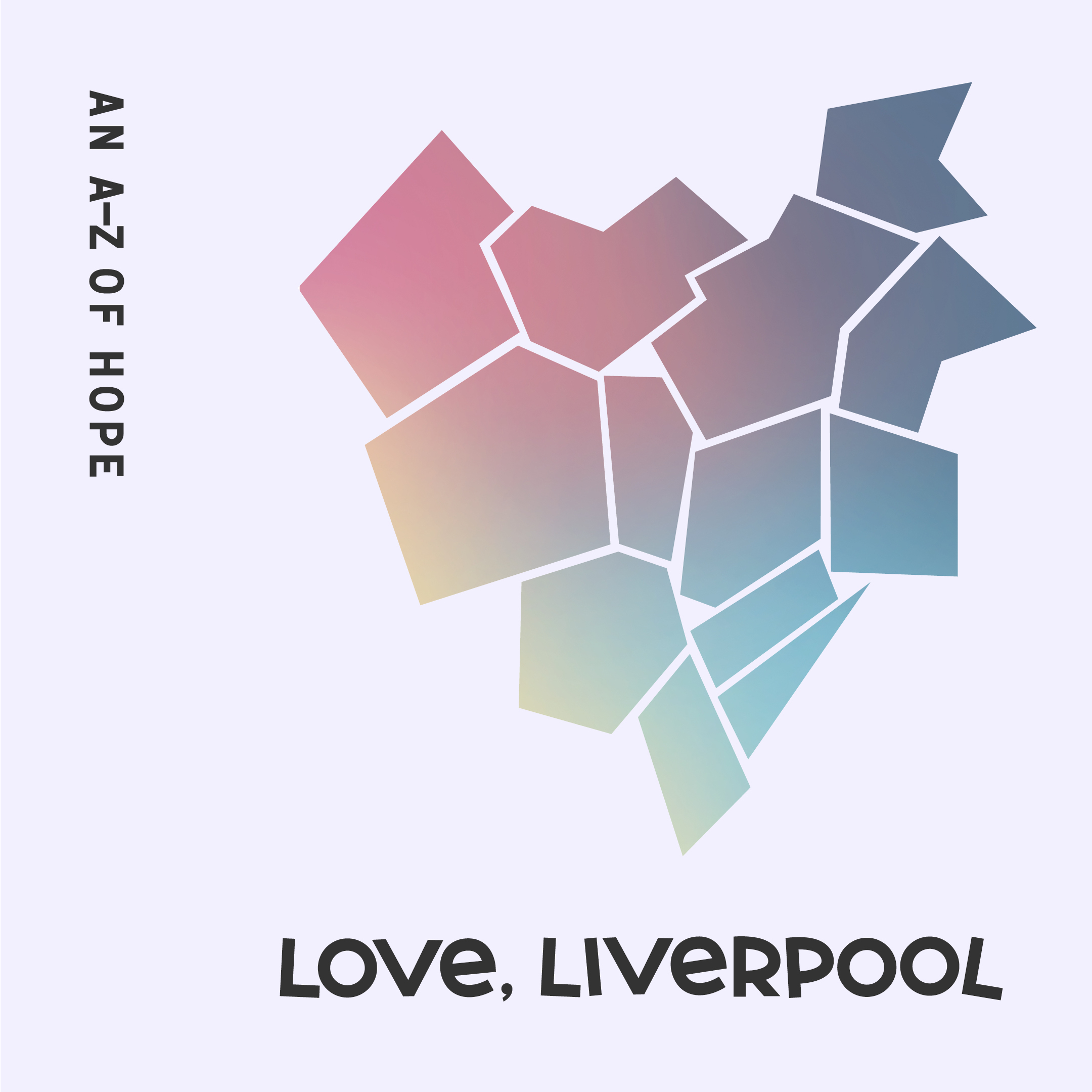 Mock up of the Love, Liverpool artwork.